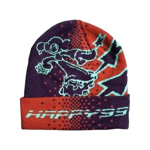 Happy99 Y2K Star Skater Beanie Hat